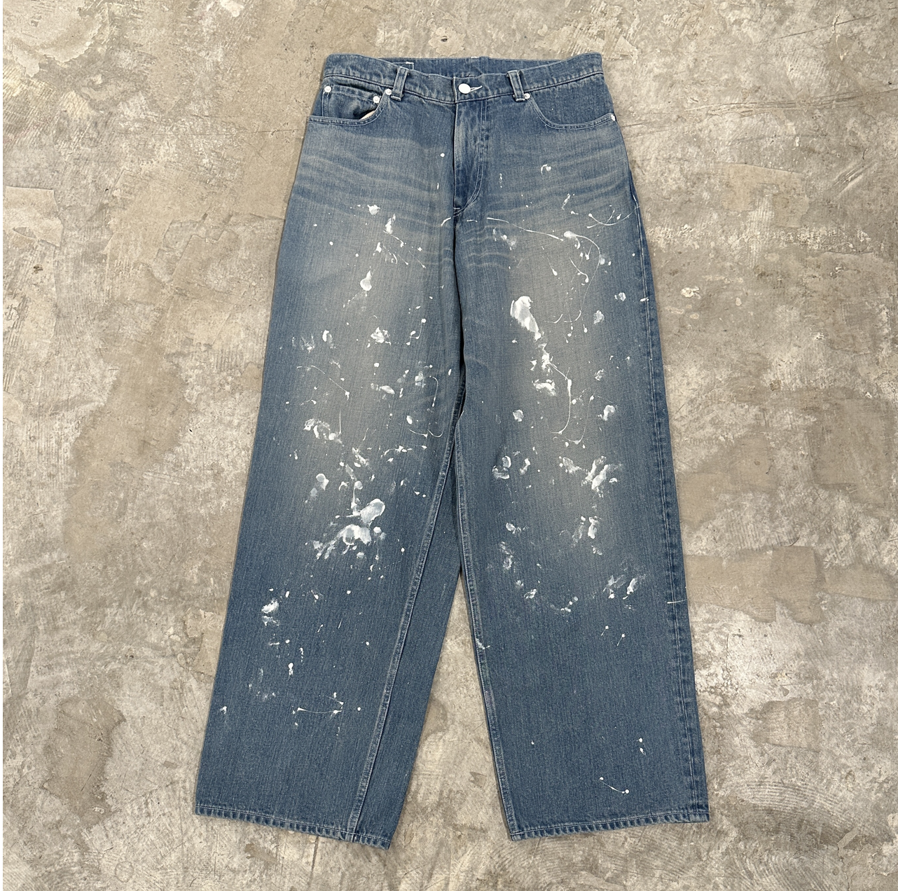 SPLASH BUGGY DENIM PANTS