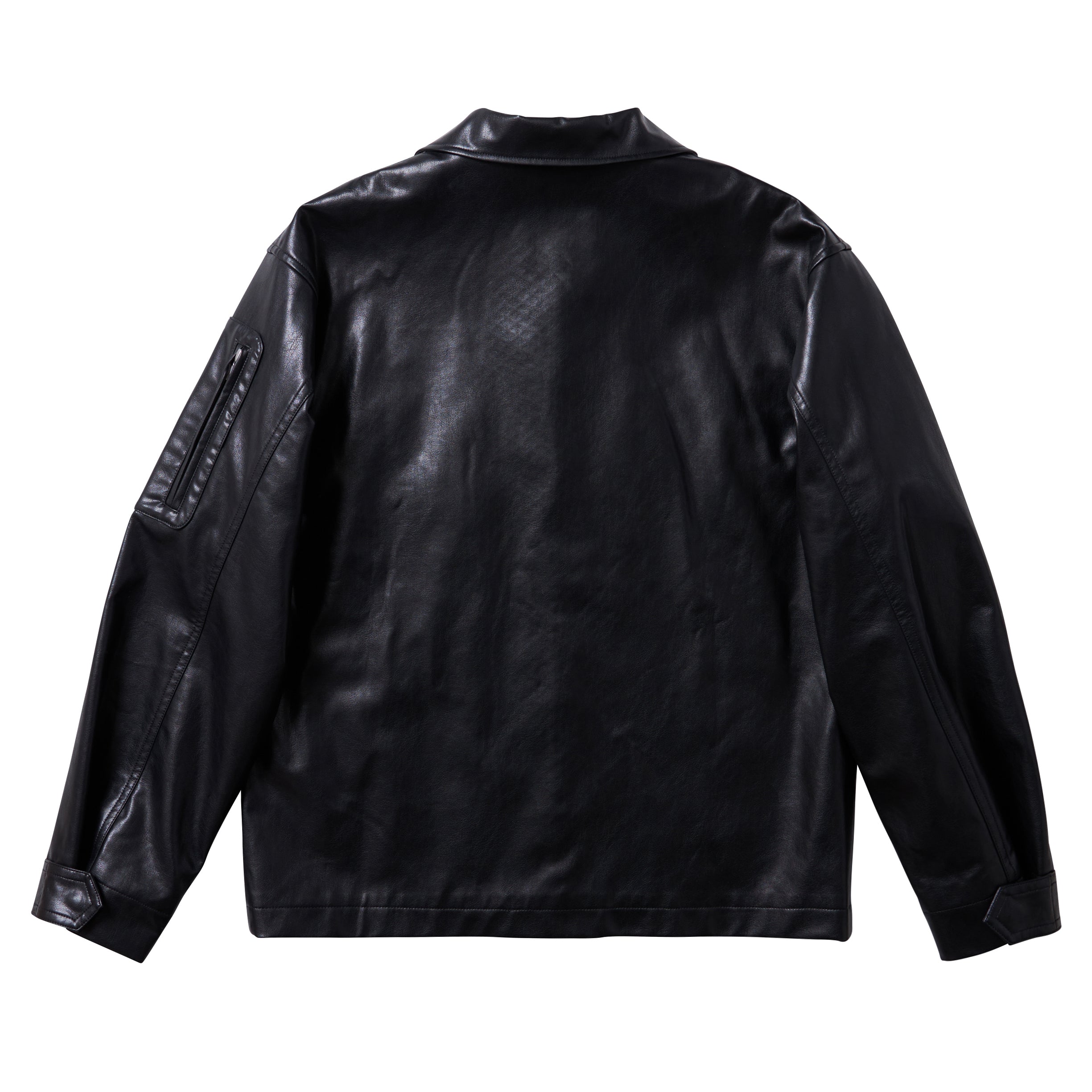 V-Leather combat Jacket