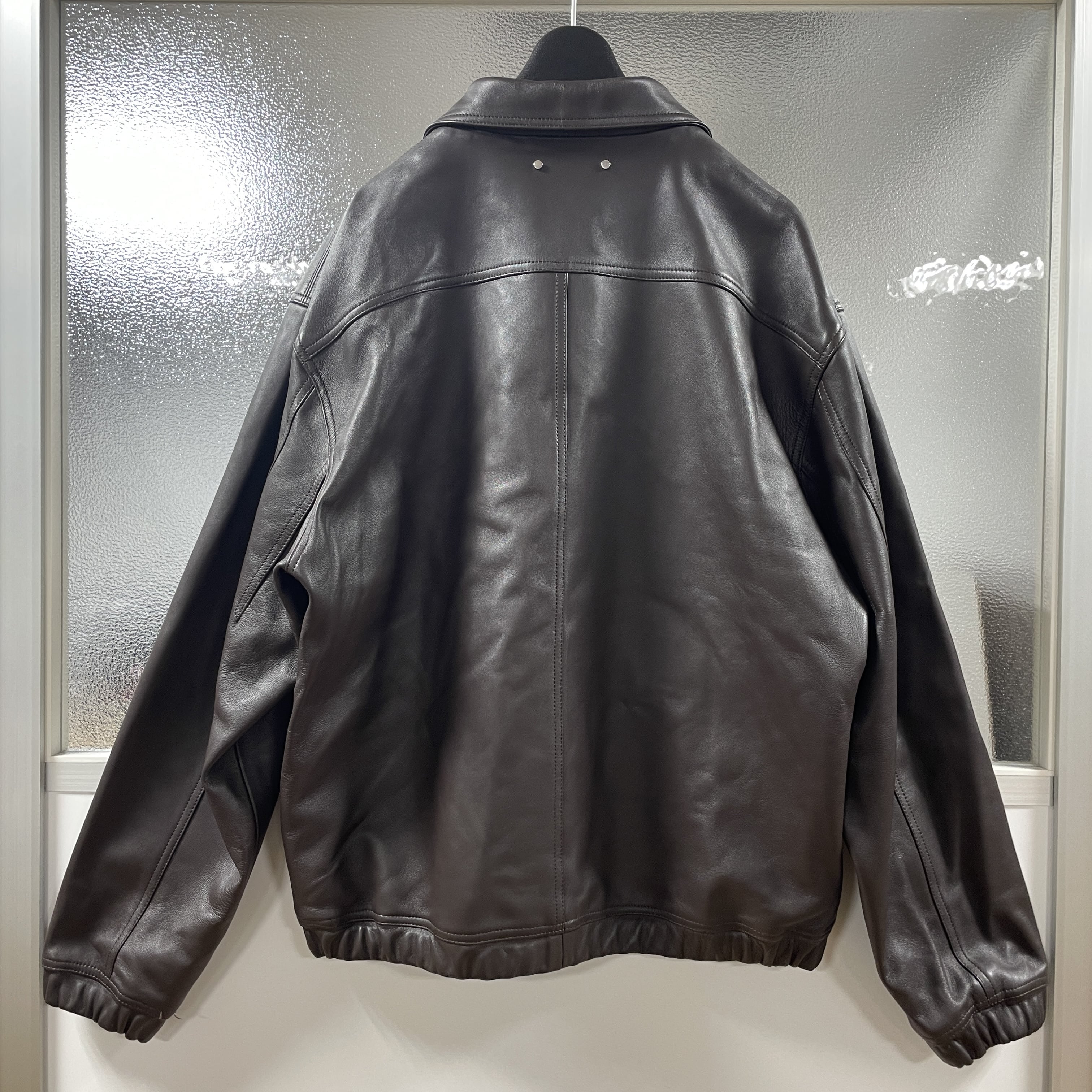 Boxy Brad Leather Jacket