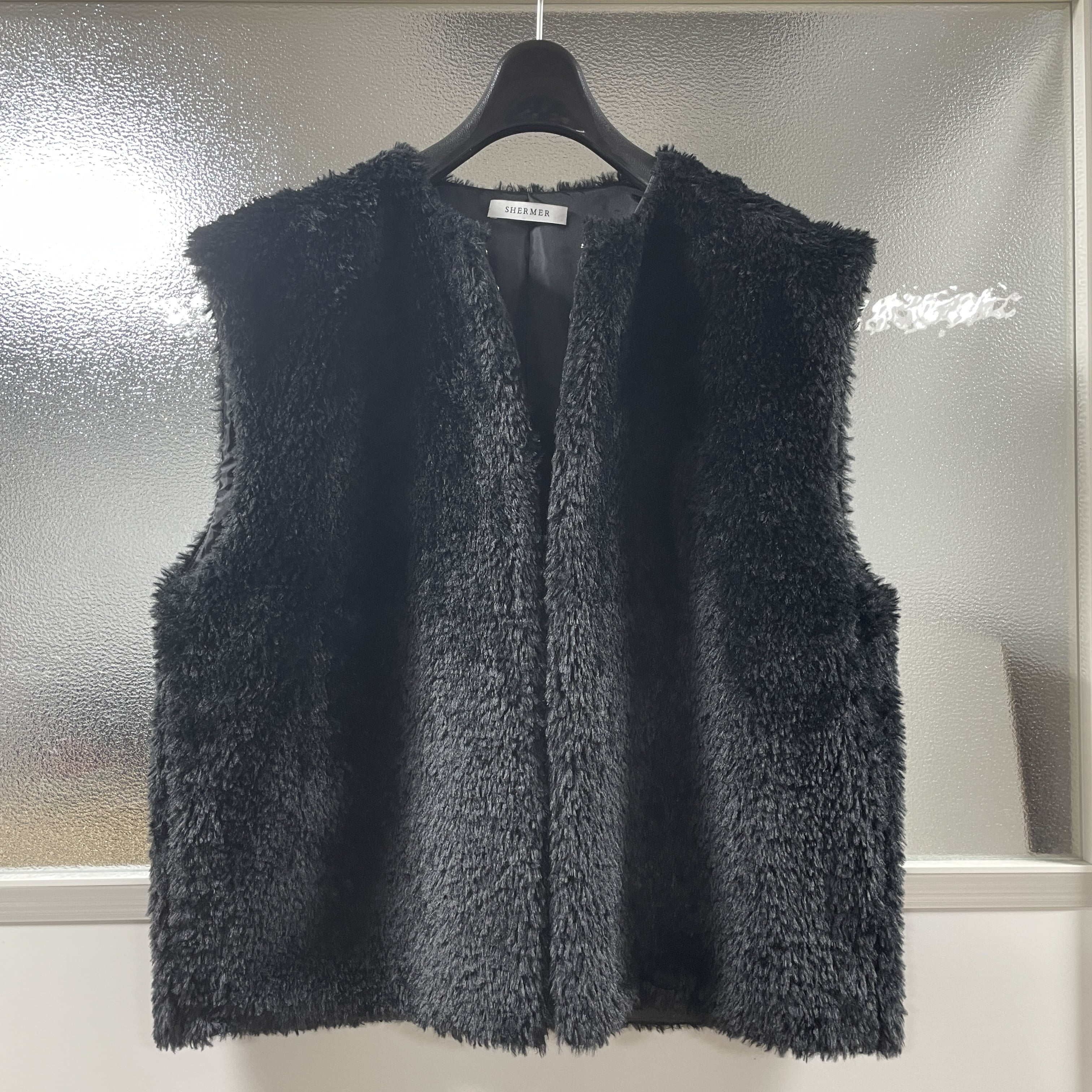 Faux Fur Denim Jacket