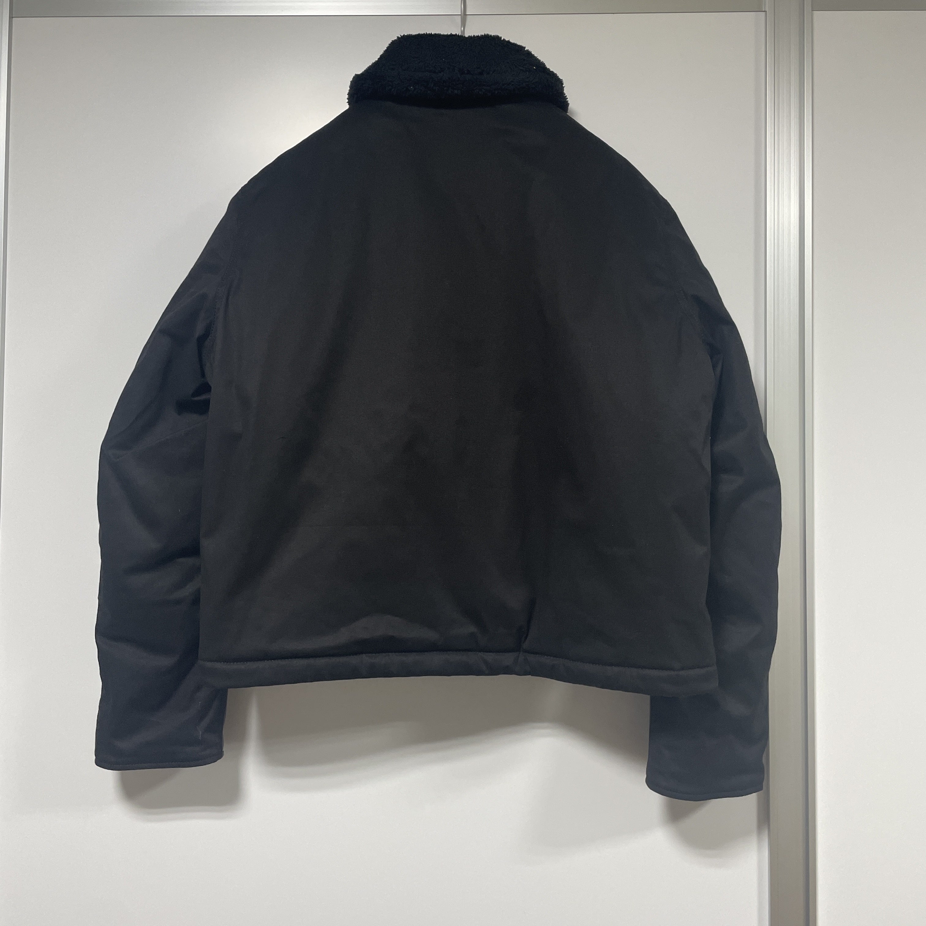 Boa Collar Nylon Bomber