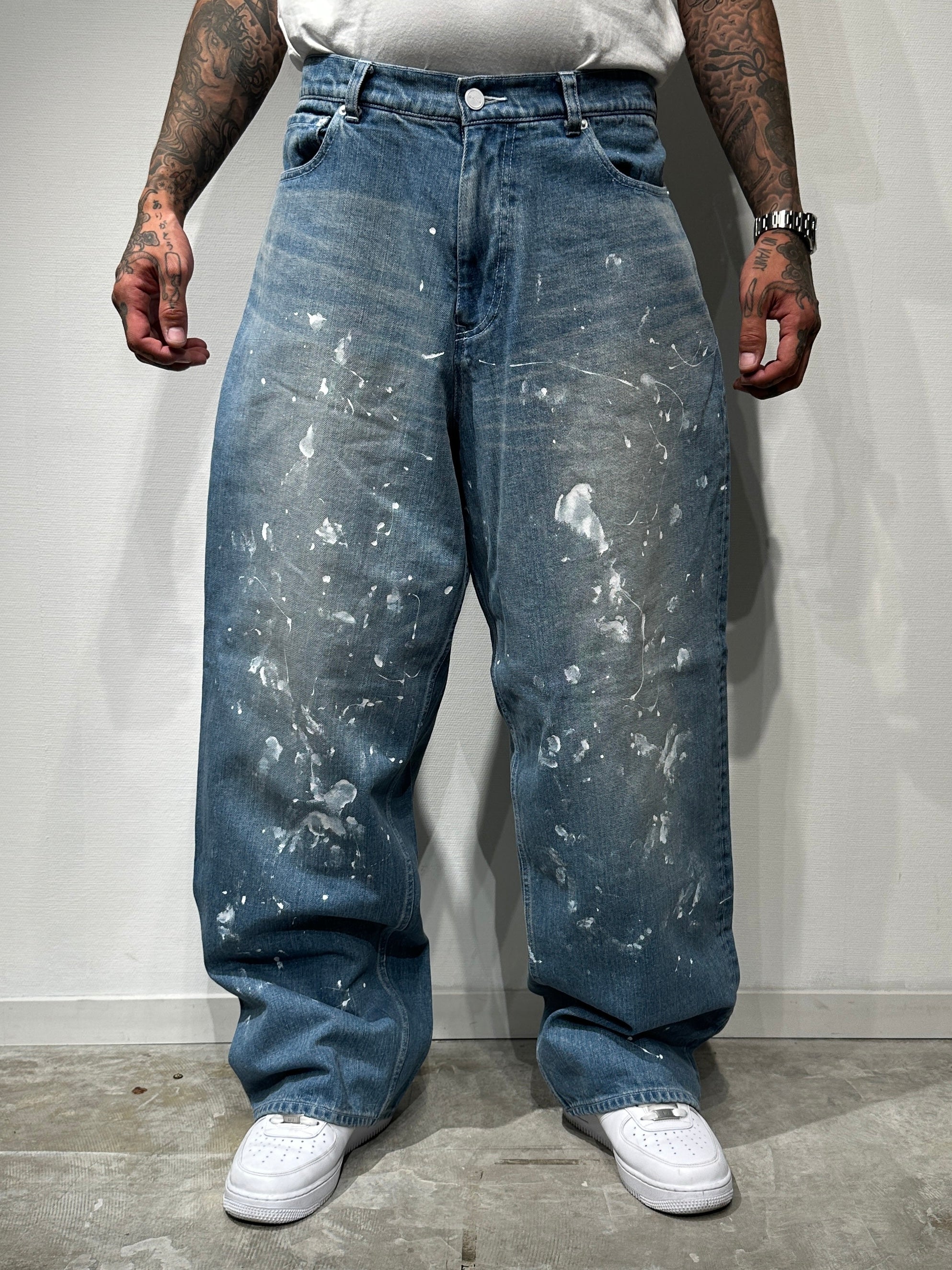 SPLASH BUGGY DENIM PANTS