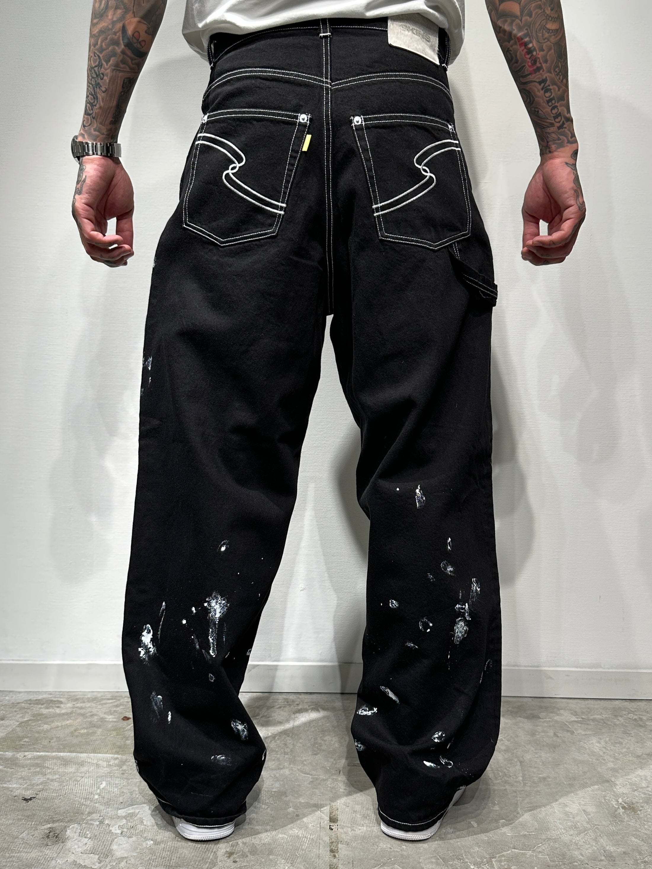 SPLASH BUGGY DENIM PANTS