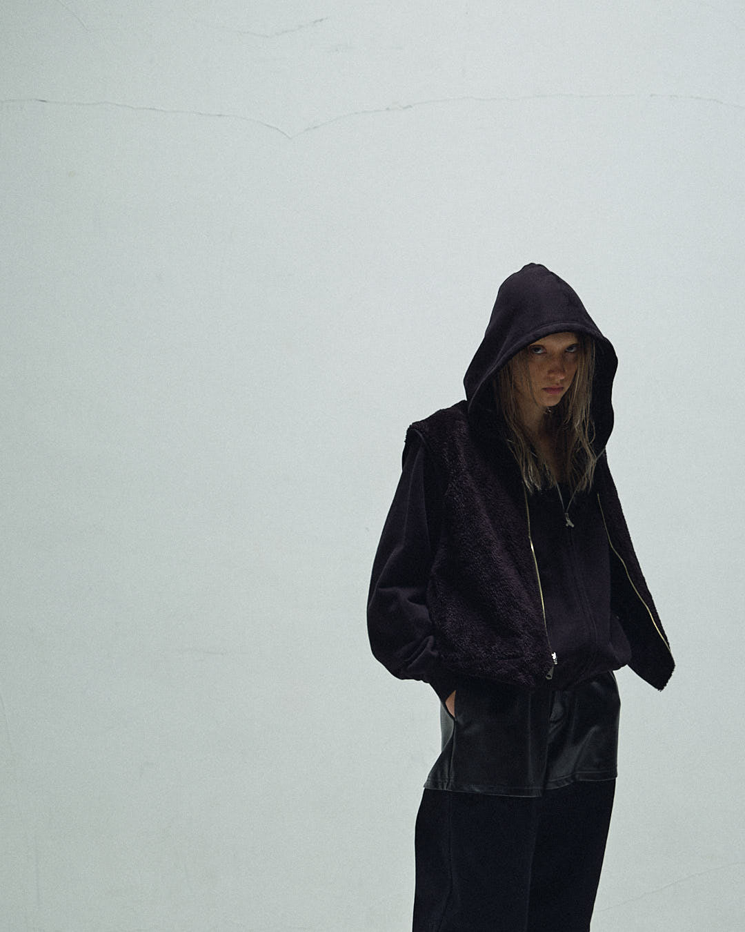 D-Pocket Boxy Hoodie