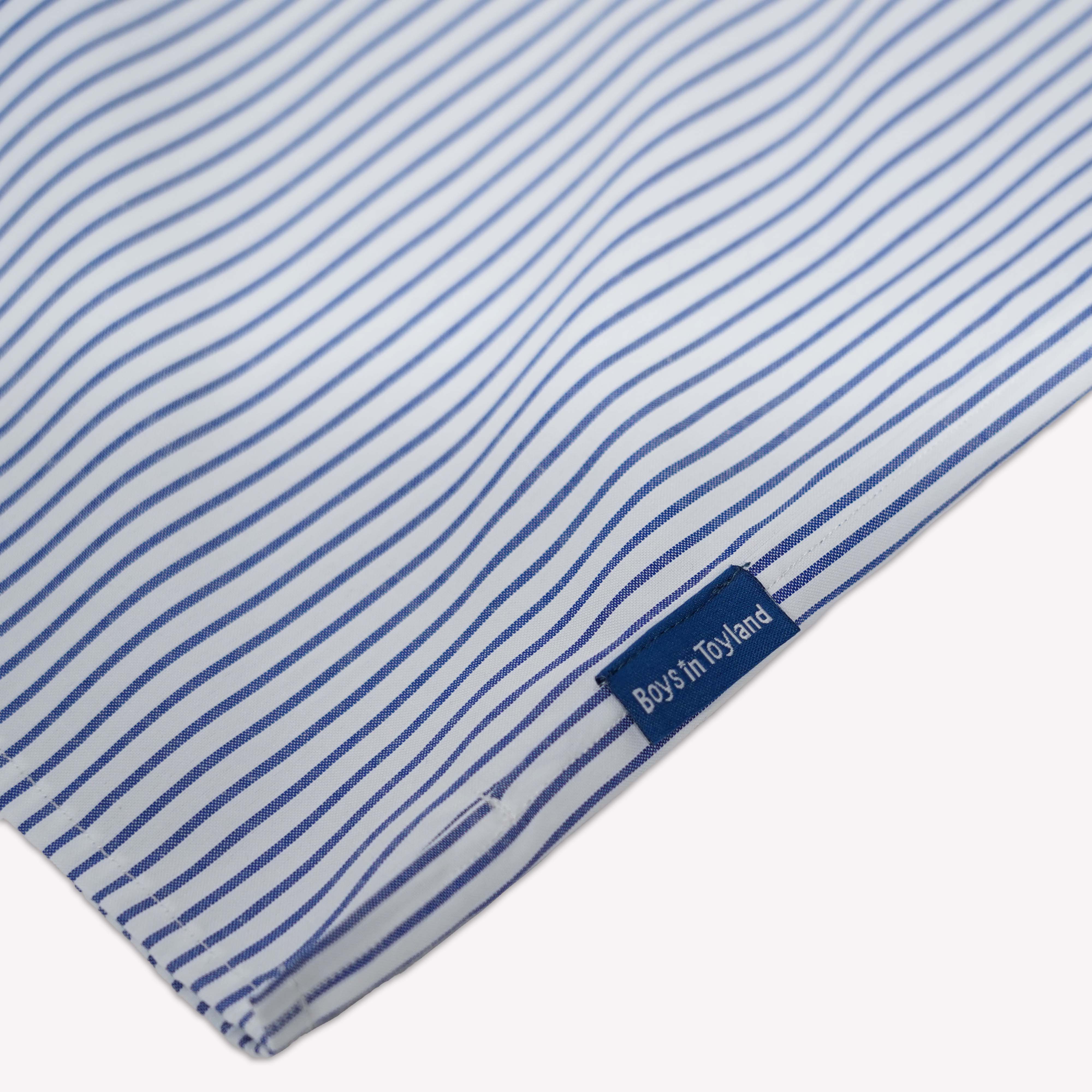 BOYS YAMA POCKET B.D STRIPE SHIRT