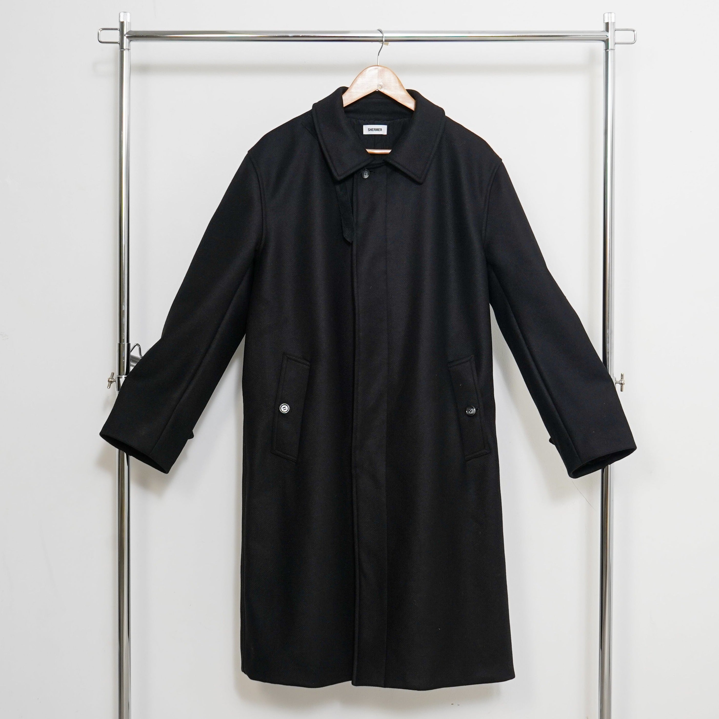Wool Midnight Coat