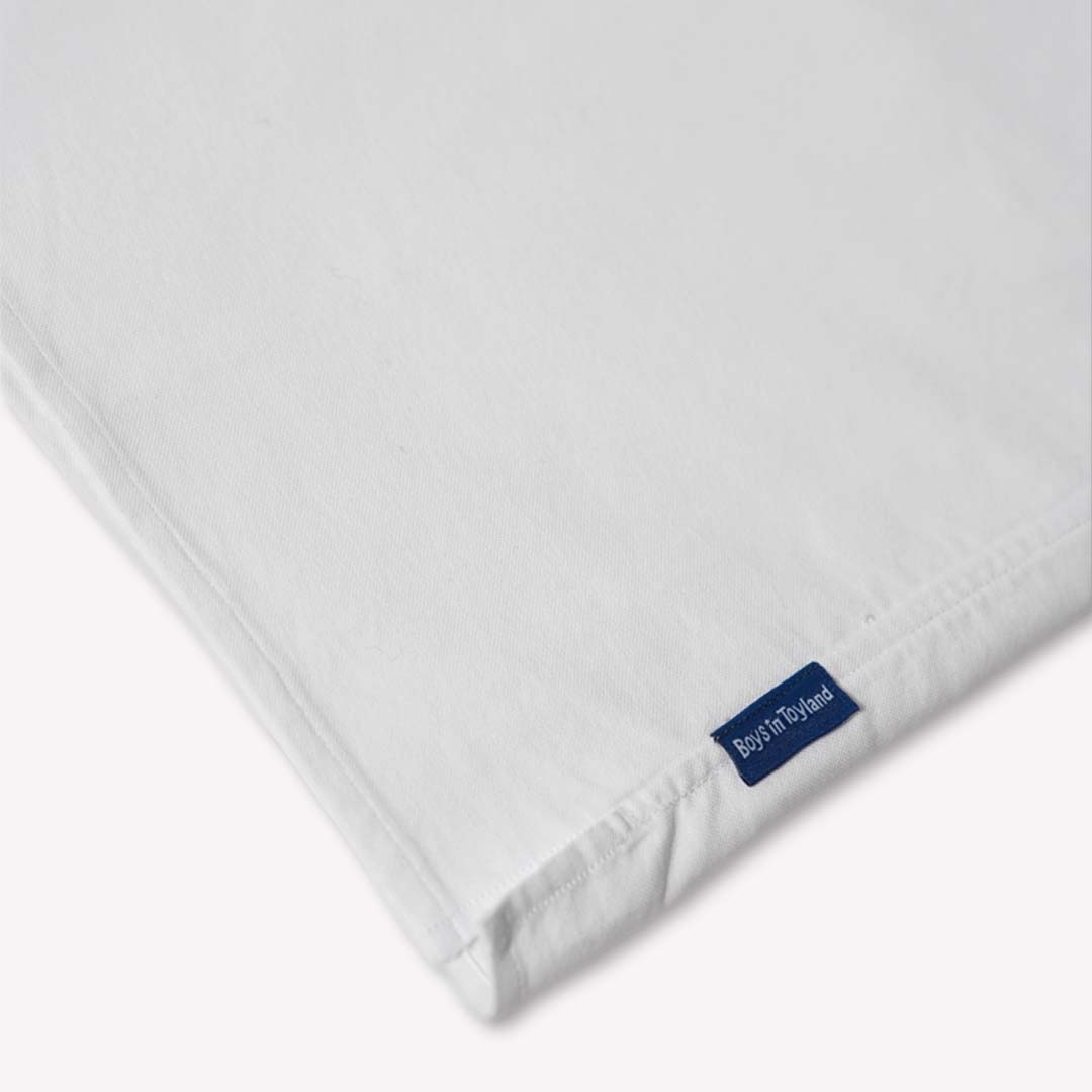 BOYS YAMA POCKET B.D WHITE SHIRT