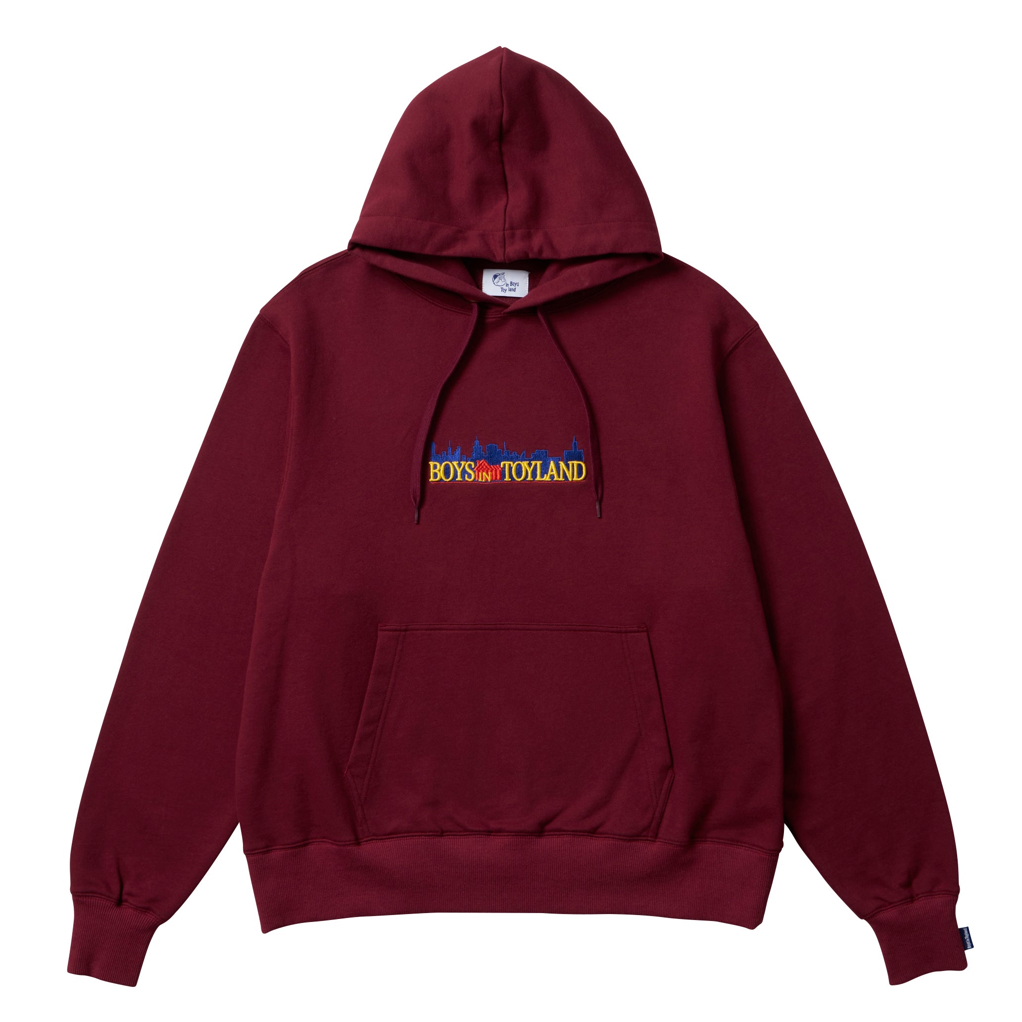 CITY LOGO EMBROIDERY HOODIE