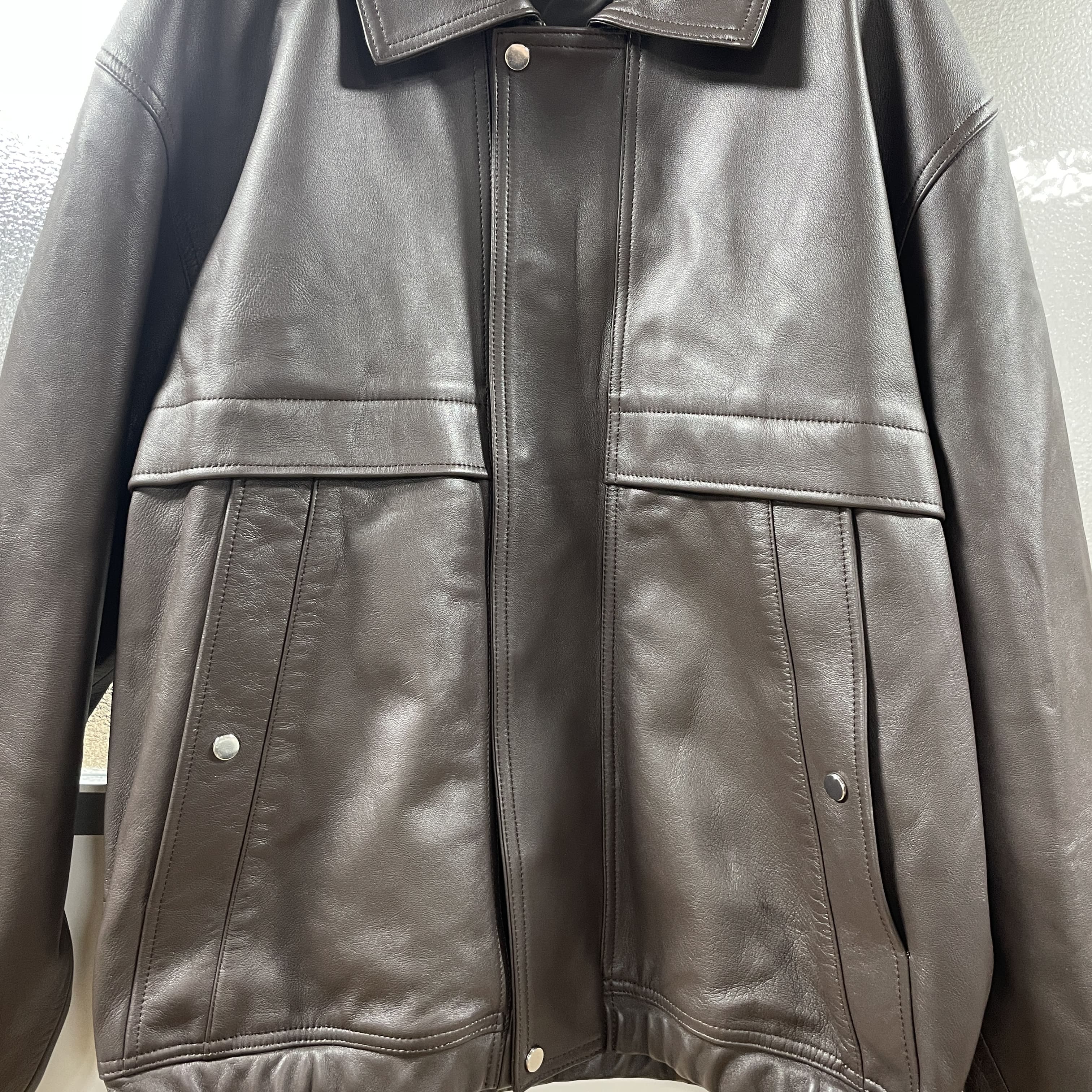 Boxy Brad Leather Jacket