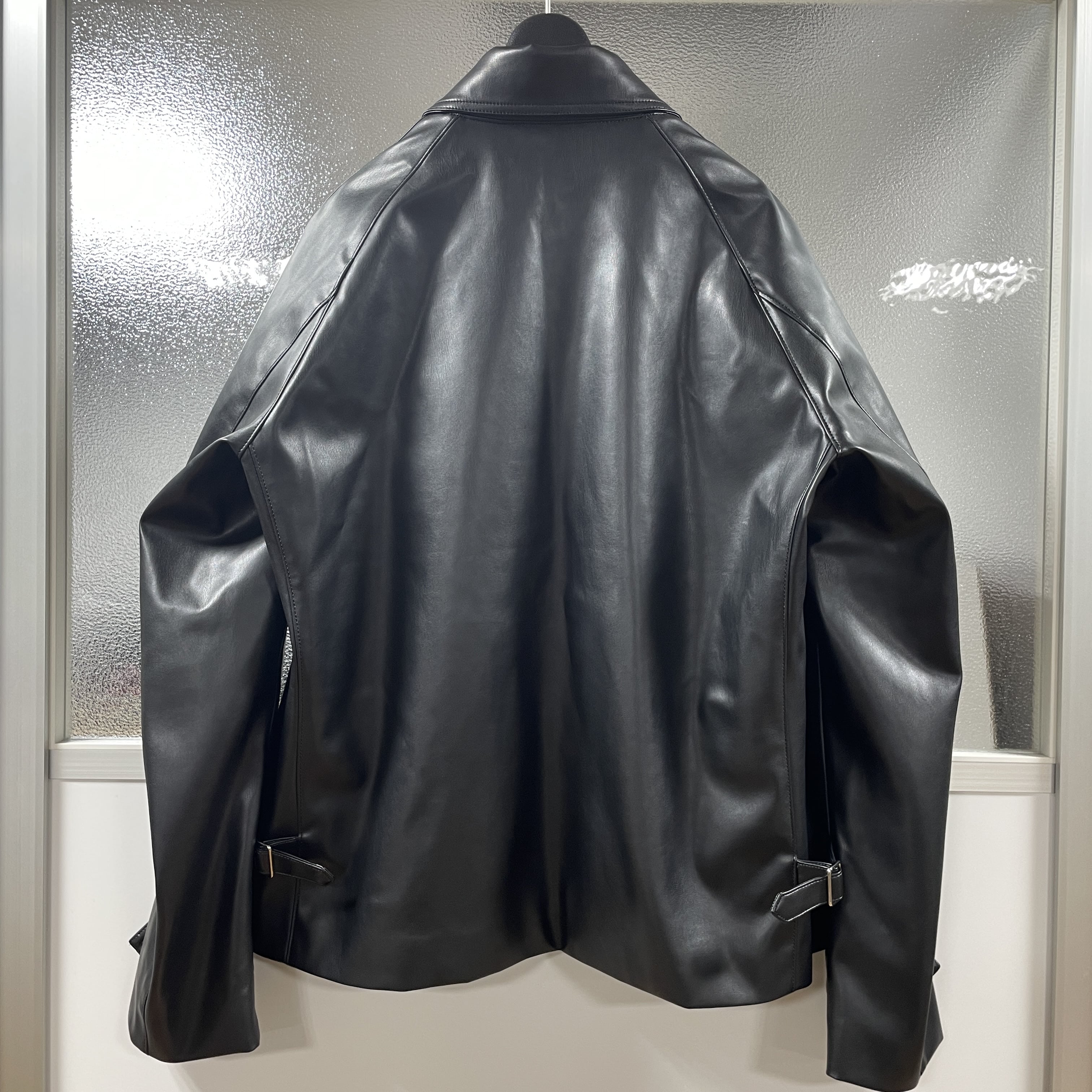 Faux Leather Frank Jacket