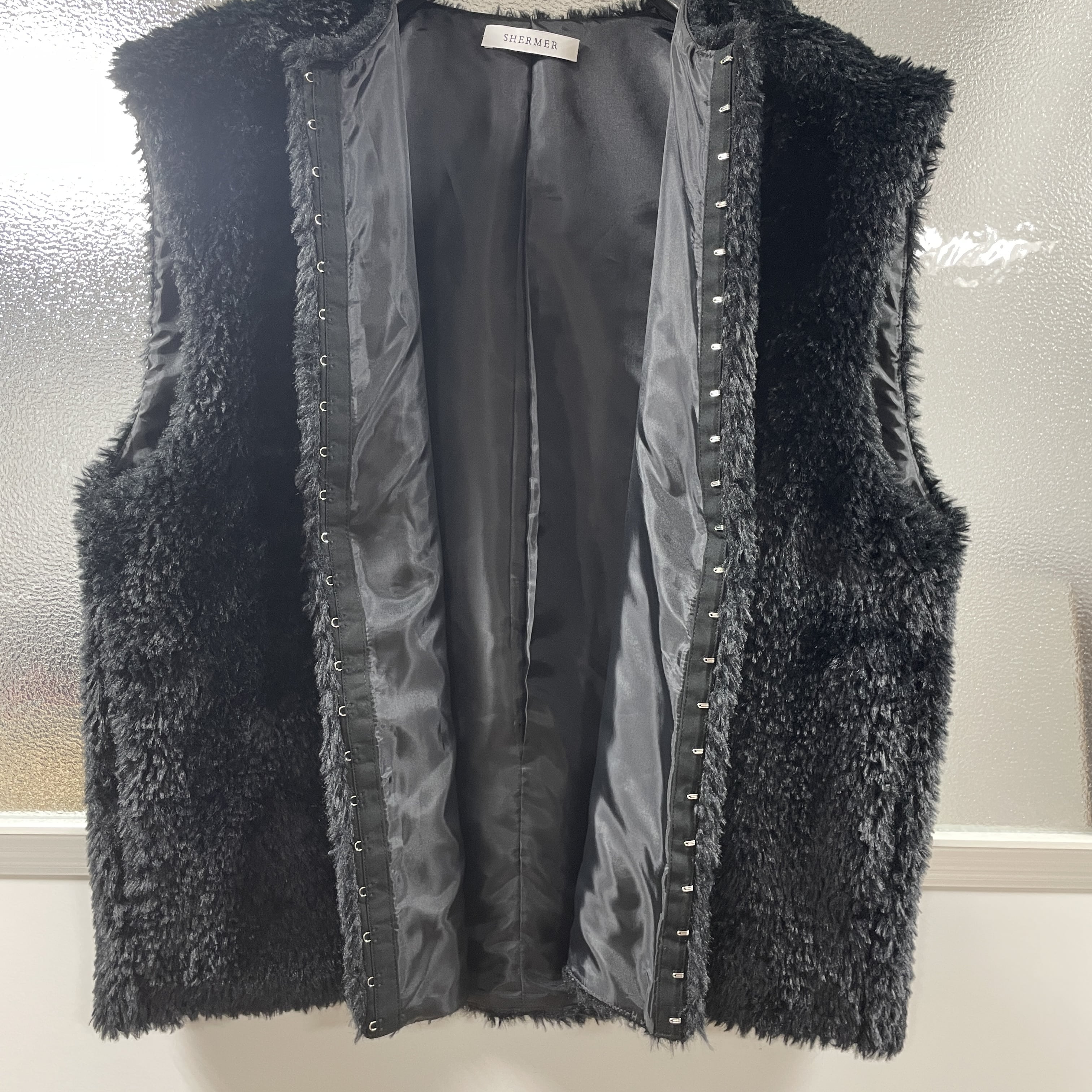 Faux Fur Denim Jacket