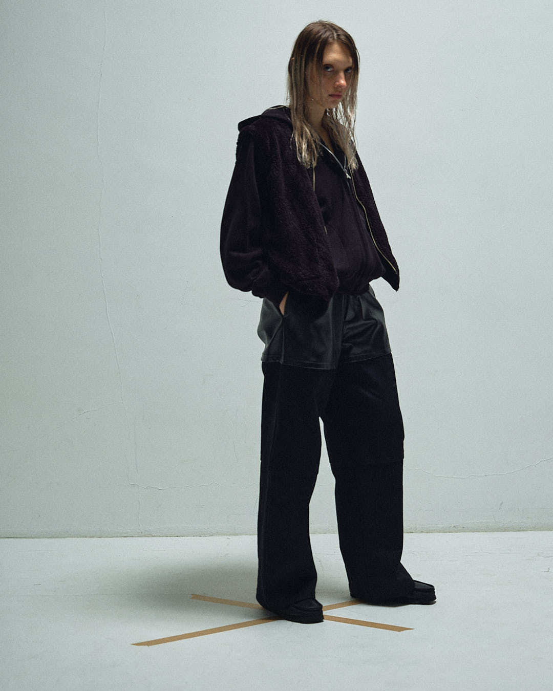 D-Pocket Boxy Hoodie