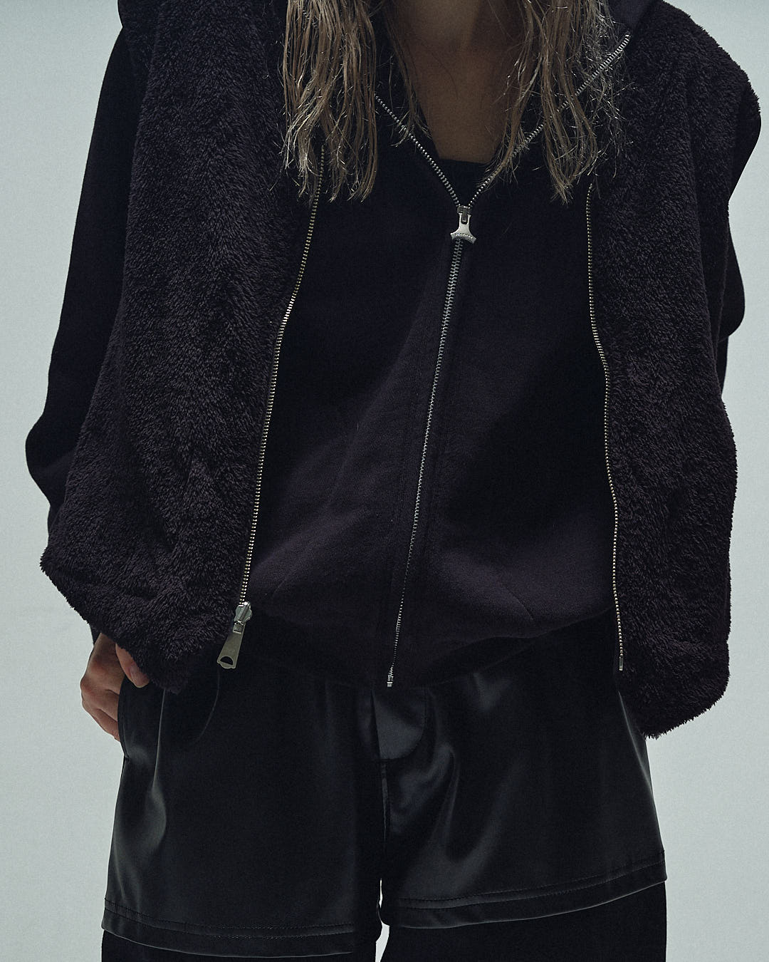 D-Pocket Boxy Hoodie