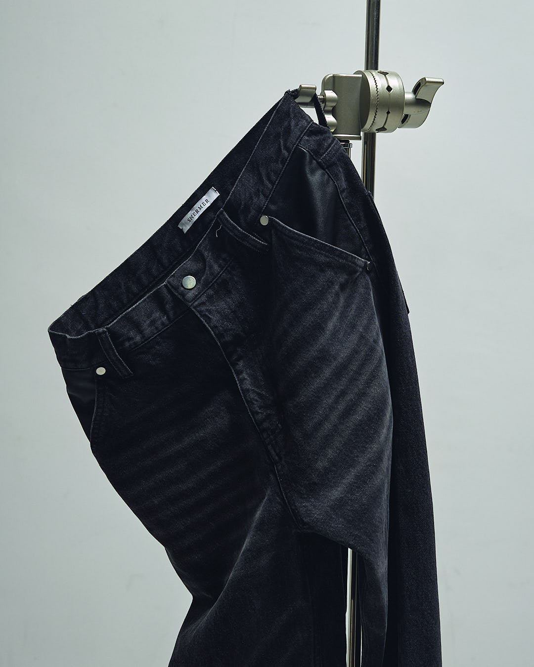 Leather Pocket LAX Jeans