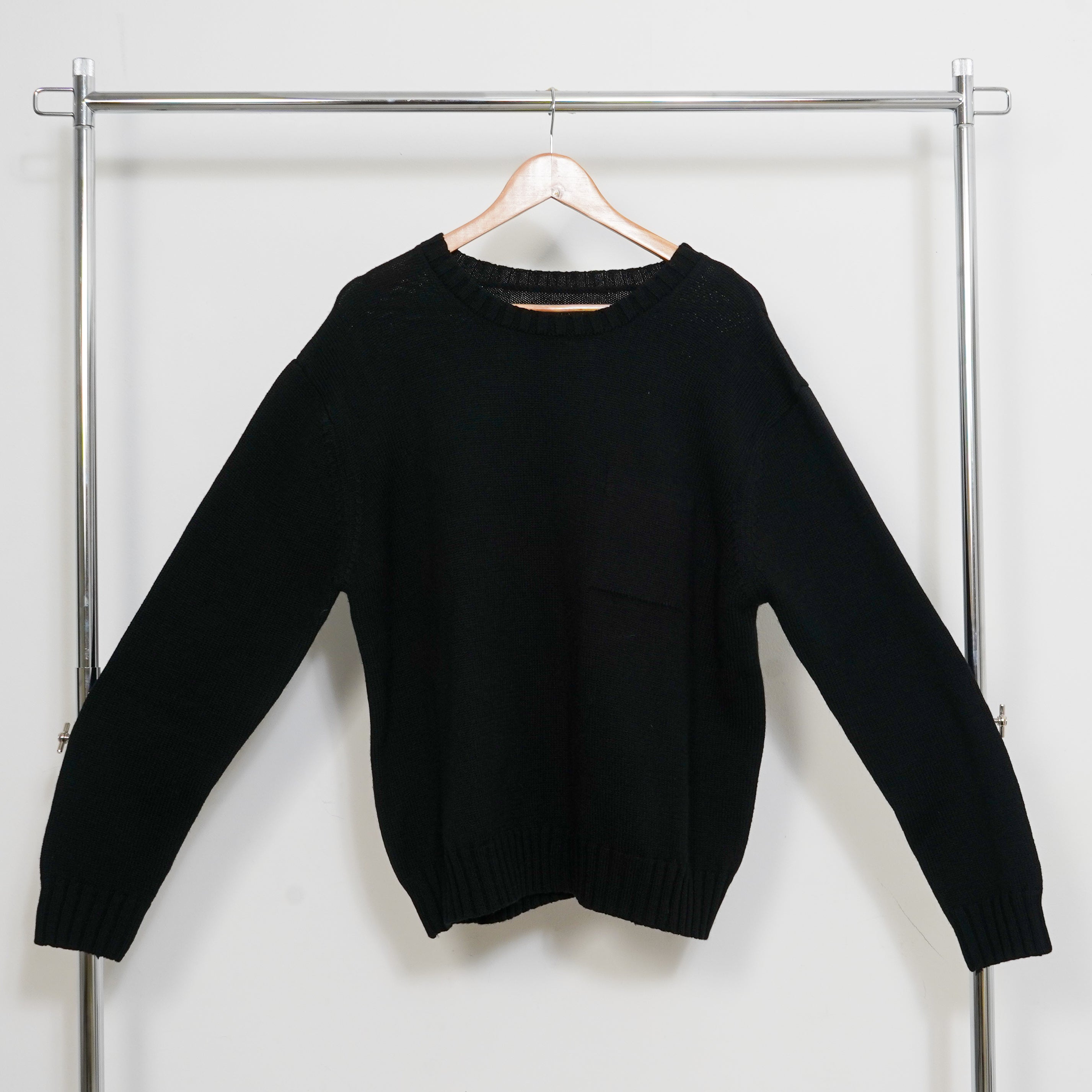 Cropped High Gage Knit