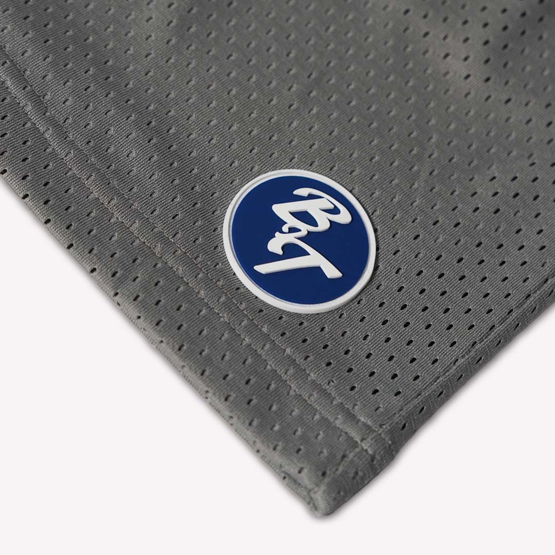 BIT RUBBER LOGO  GYM SHORTS