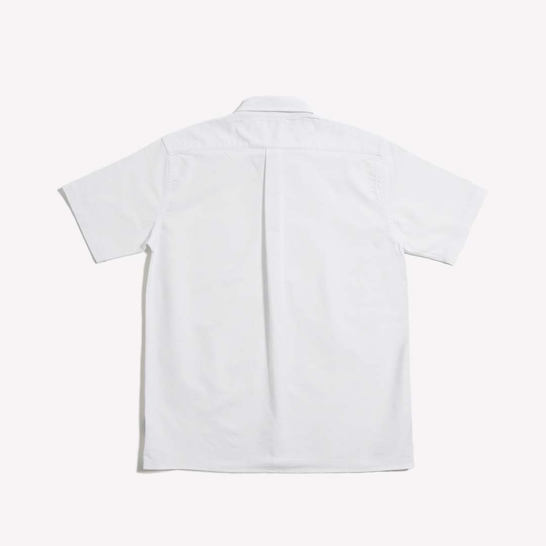 BOYS YAMA POCKET B.D  WHITE SHIRT