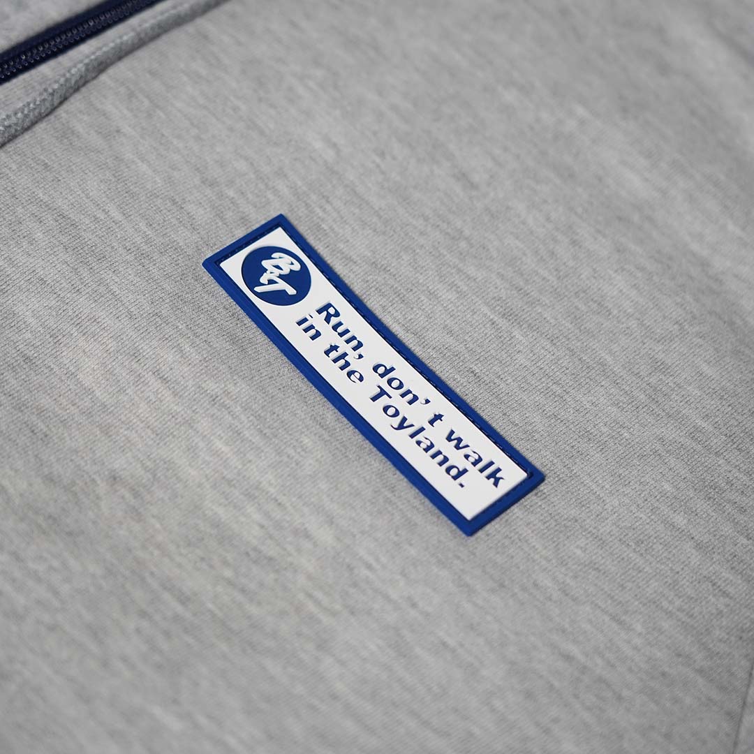 BIT RUBBER GYM  SWEAT HOODIE